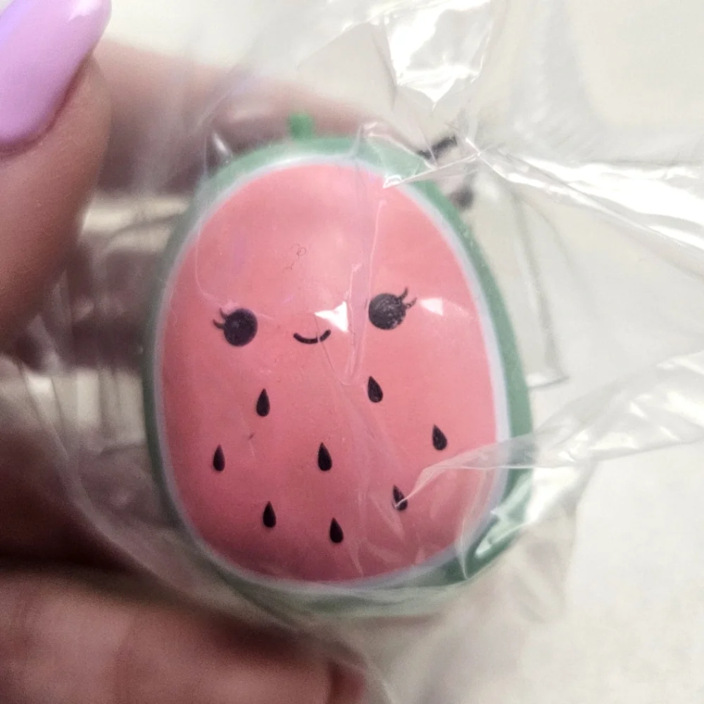 NEW Wanda the Watermelon 🍉 Squishmallow Fig Band Squishy Bracelet